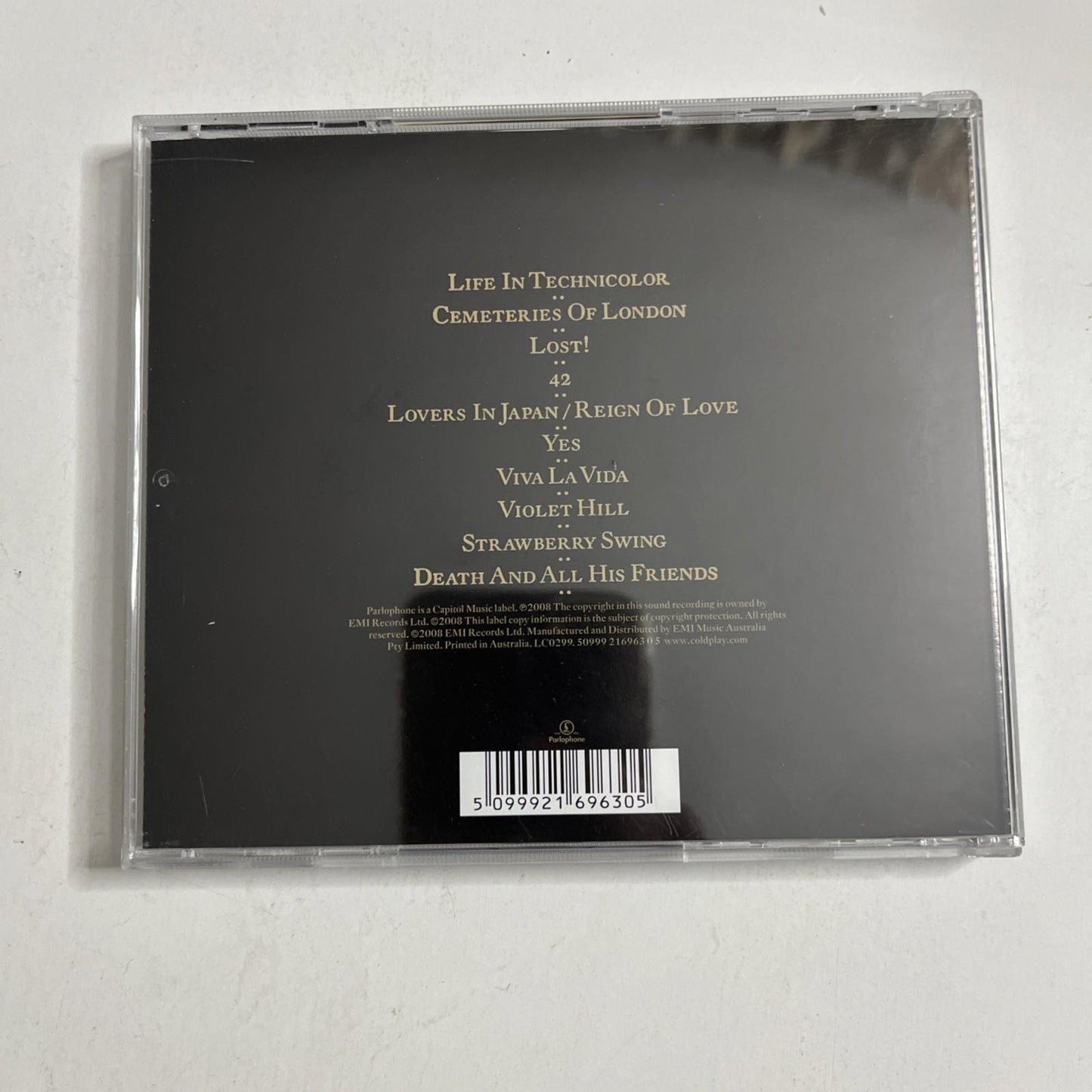 Coldplay – Viva La Vida Or Death And All His Friends (CD, 2008) Australia