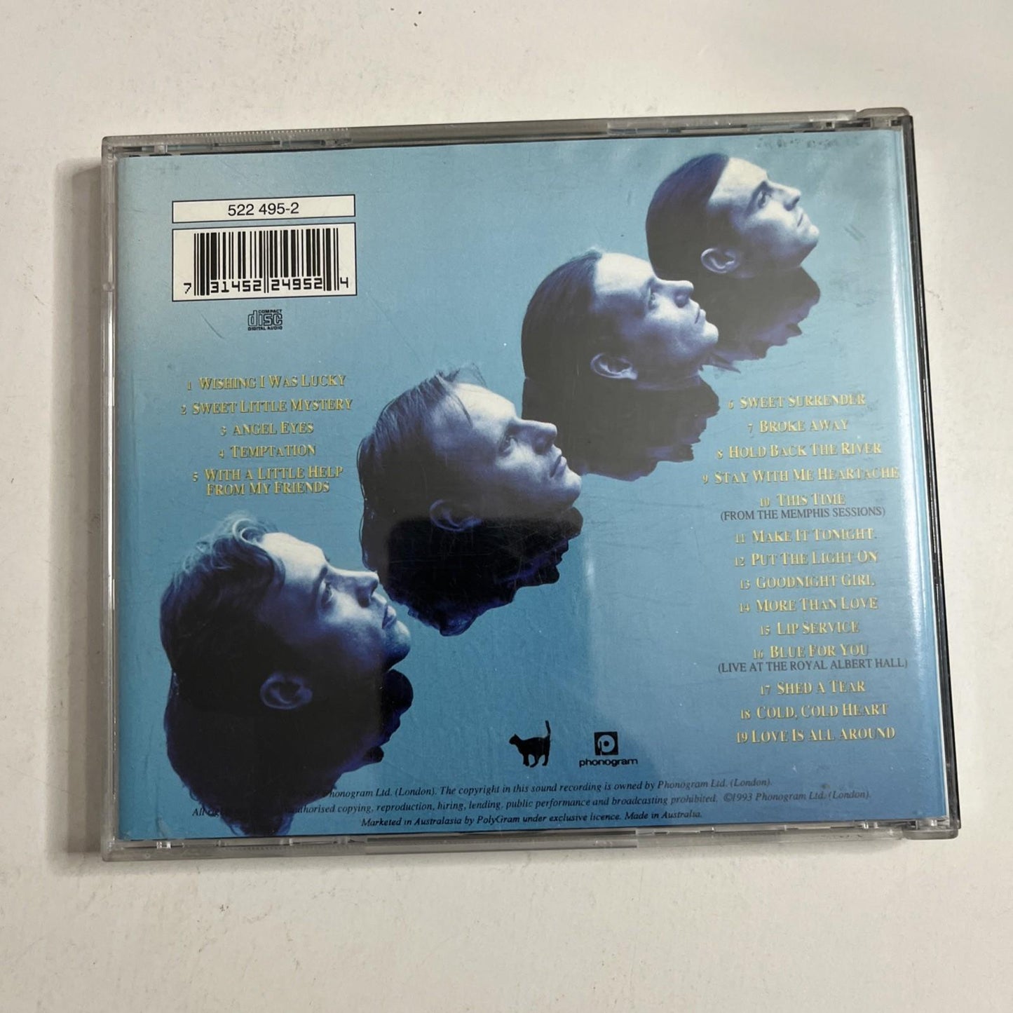 Wet Wet Wet – End Of Part One (Their Greatest Hits) (CD, 1994) Australasia