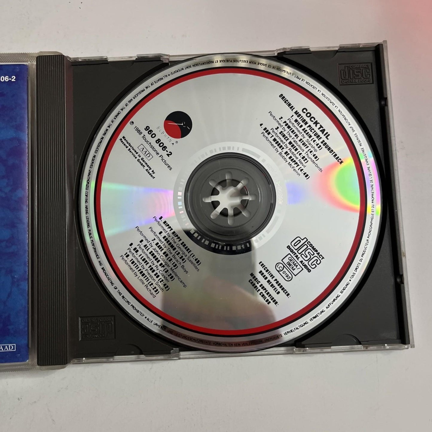 Cocktail - Original Motion Picture Soundtrack (CD, 1988) 7559-60806-2