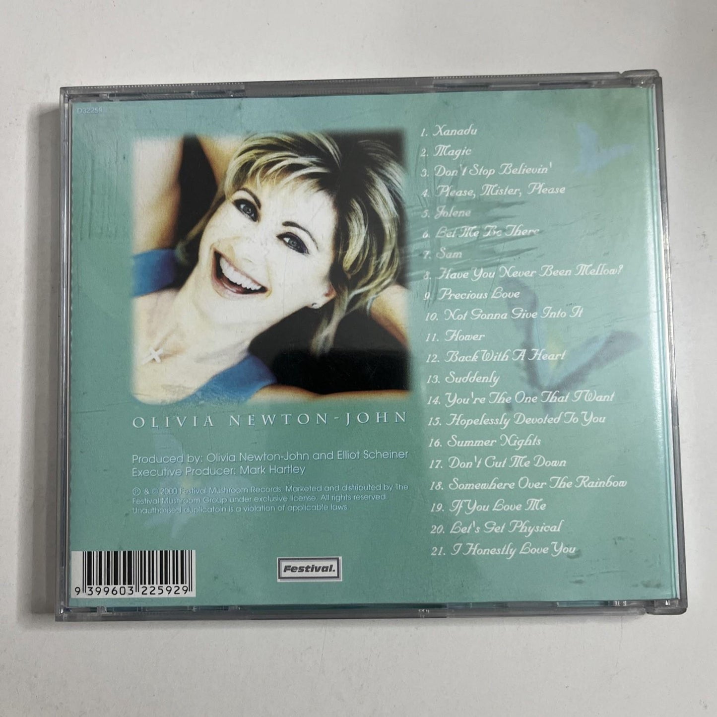 Olivia Newton-John – One Woman's Live Journey (CD, 2000) Australia D32259