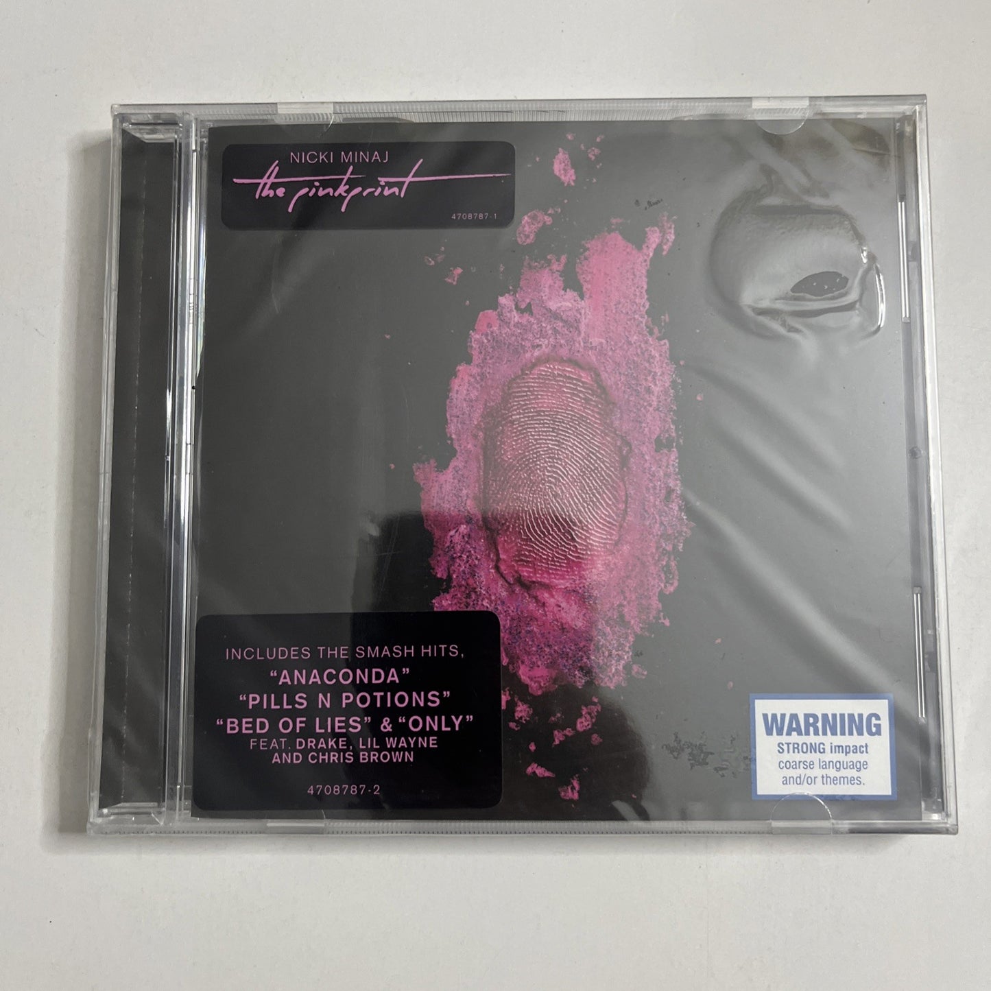 Nicki Minaj – The Pinkprint (CD, 2014) Australasia 4708787 NEW Sealed