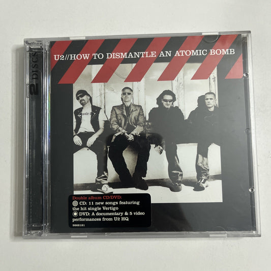 U2 – How To Dismantle An Atomic Bomb (CD + DVD, 2004) 2-Disc 986 818-1