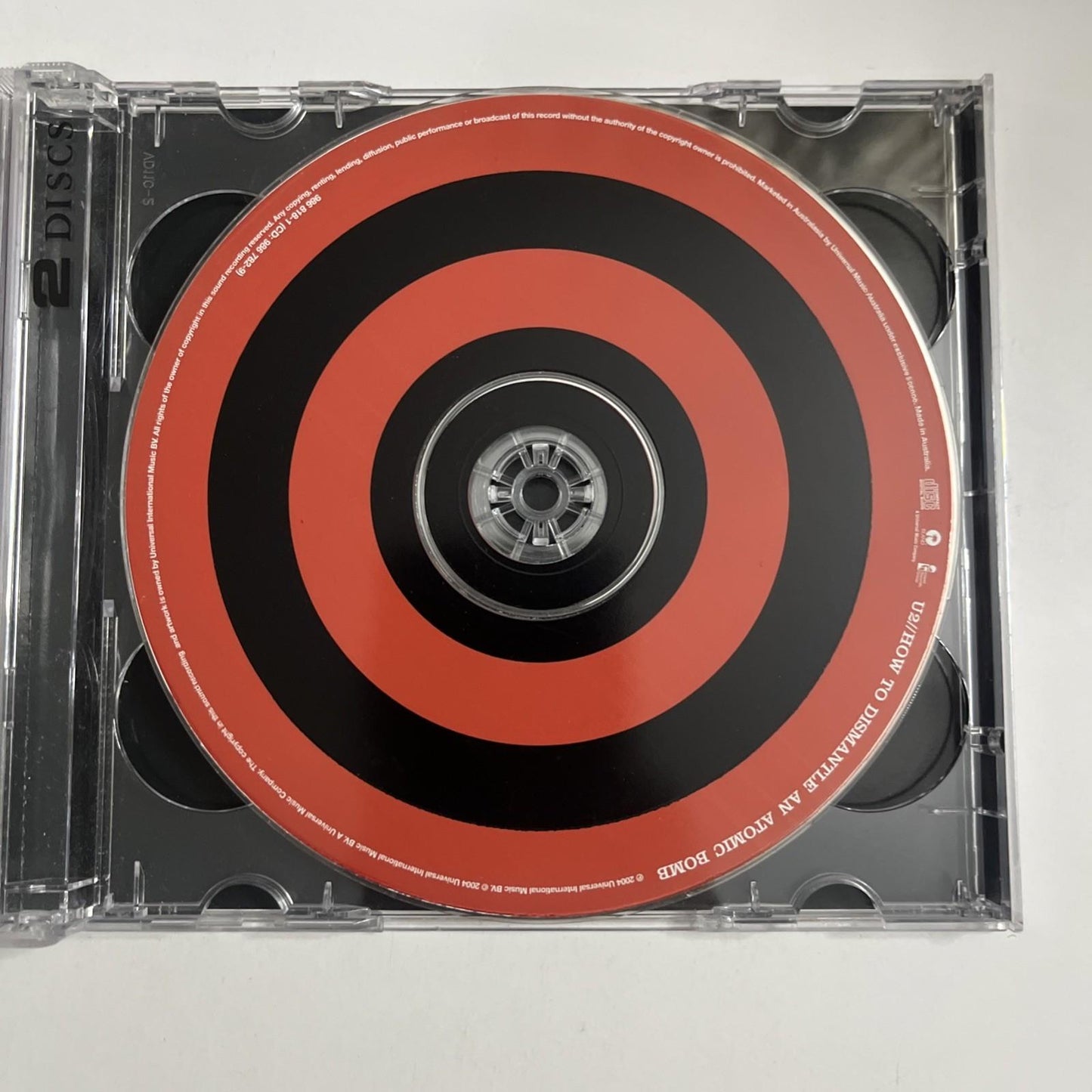 U2 – How To Dismantle An Atomic Bomb (CD + DVD, 2004) 2-Disc 986 818-1