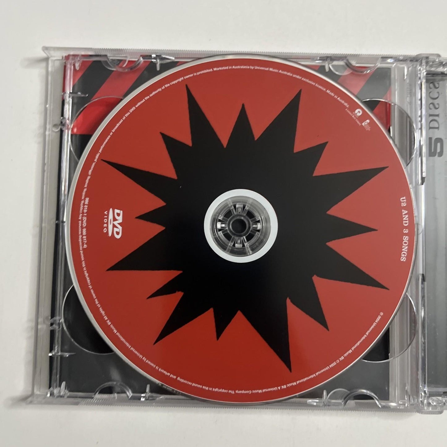 U2 – How To Dismantle An Atomic Bomb (CD + DVD, 2004) 2-Disc 986 818-1