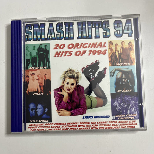 Various – Smash Hits 94 (CD, 1994) Australia 478277 2