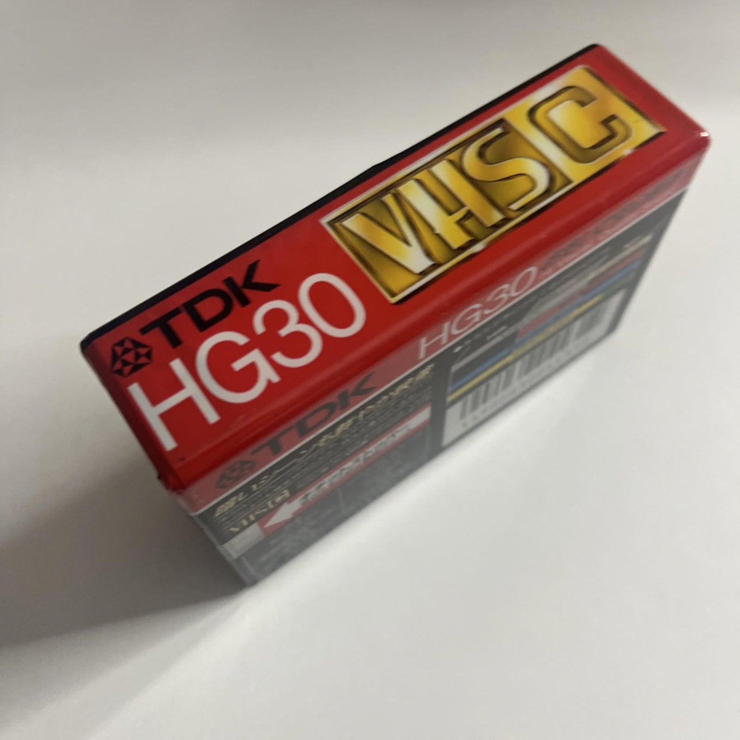 TDK VHS-C HG30 30min Cassette Tape Made In JAPAN NEW