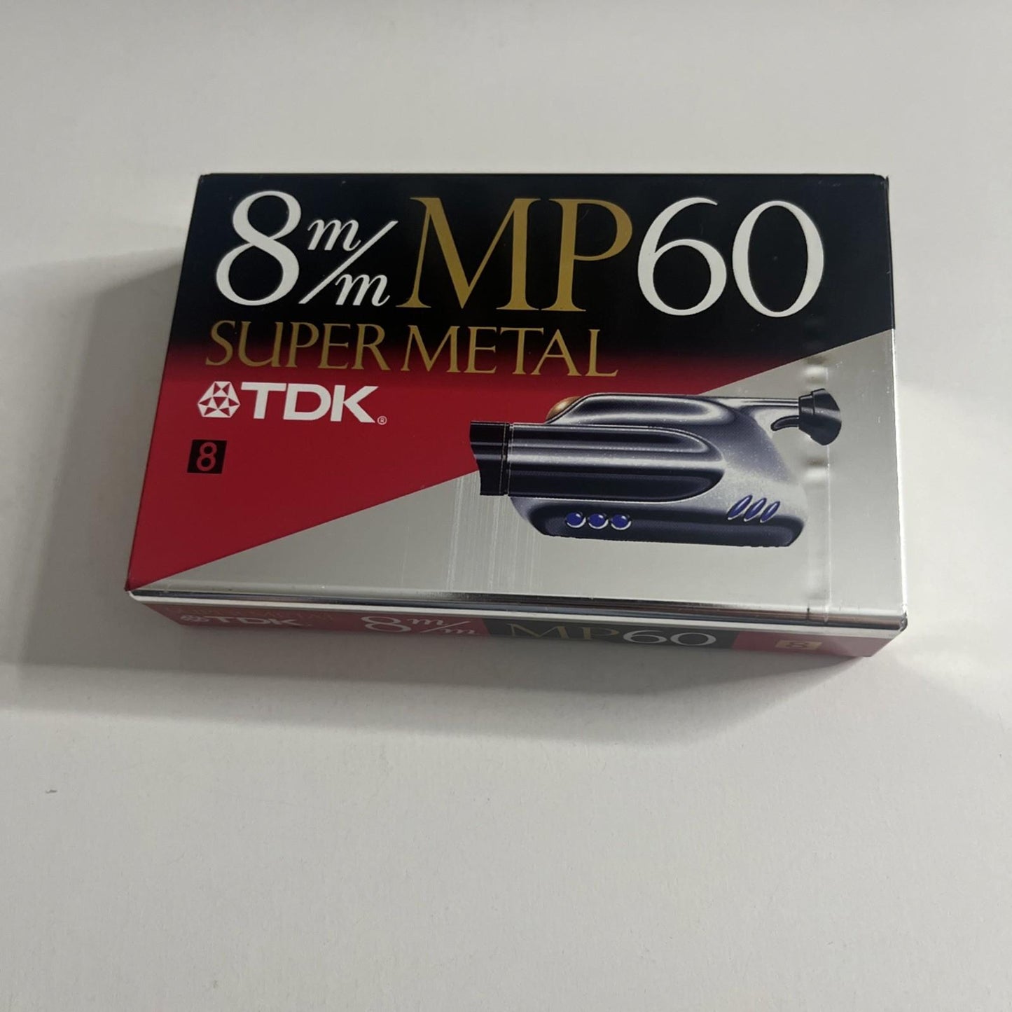TDK 8mm Super Metal 60 MP Camcorder Video Cassette Tape 60min P6-60MPG NEW
