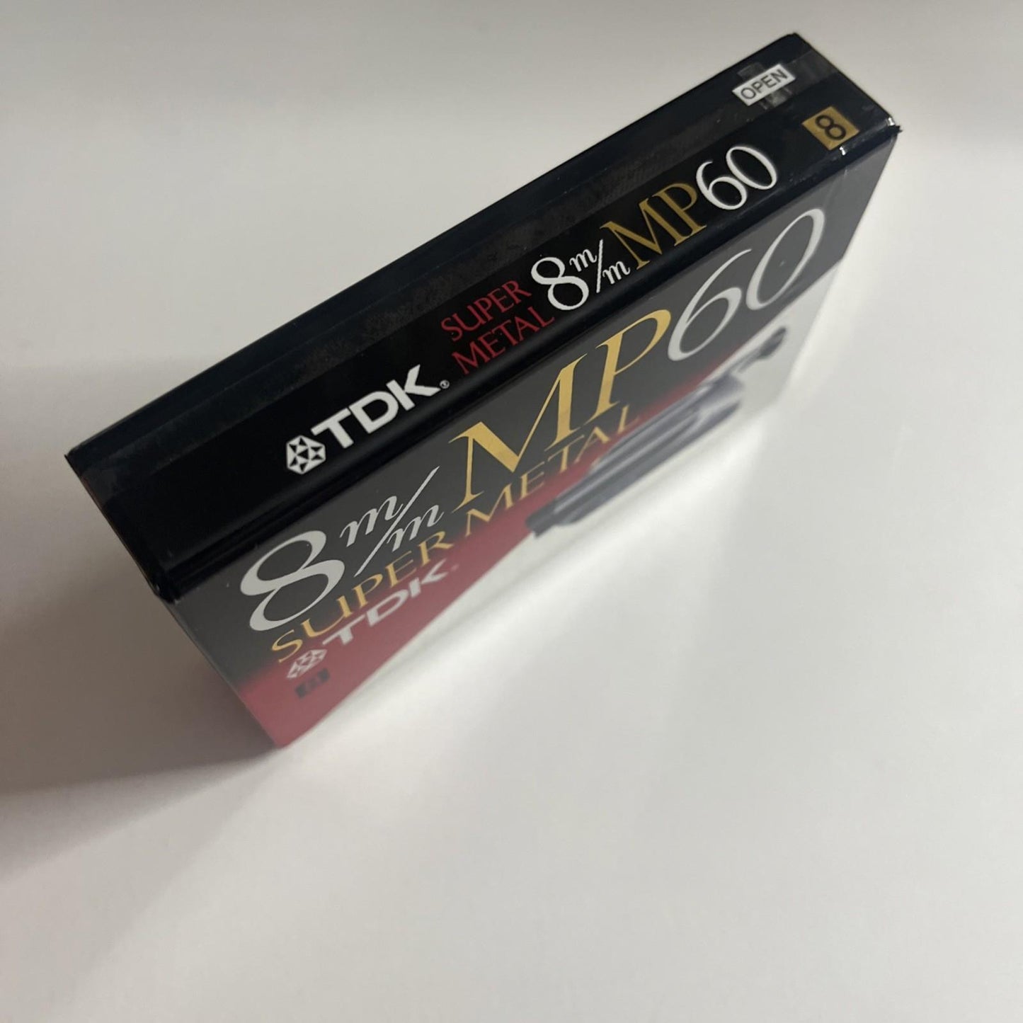 TDK 8mm Super Metal 60 MP Camcorder Video Cassette Tape 60min P6-60MPG NEW