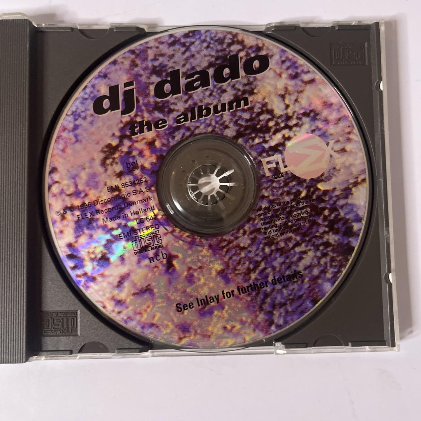 DJ Dado – The Album (CD, 1996) Denmark EMI 8534252