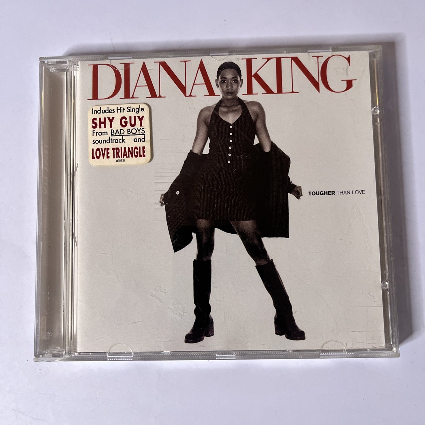 Diana King – Tougher Than Love (CD, 1995) US Signed Copy OK 64189