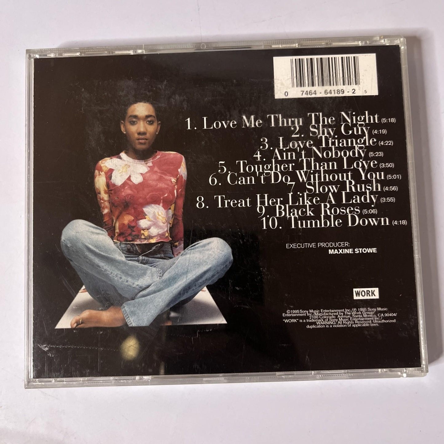 Diana King – Tougher Than Love (CD, 1995) US Signed Copy OK 64189