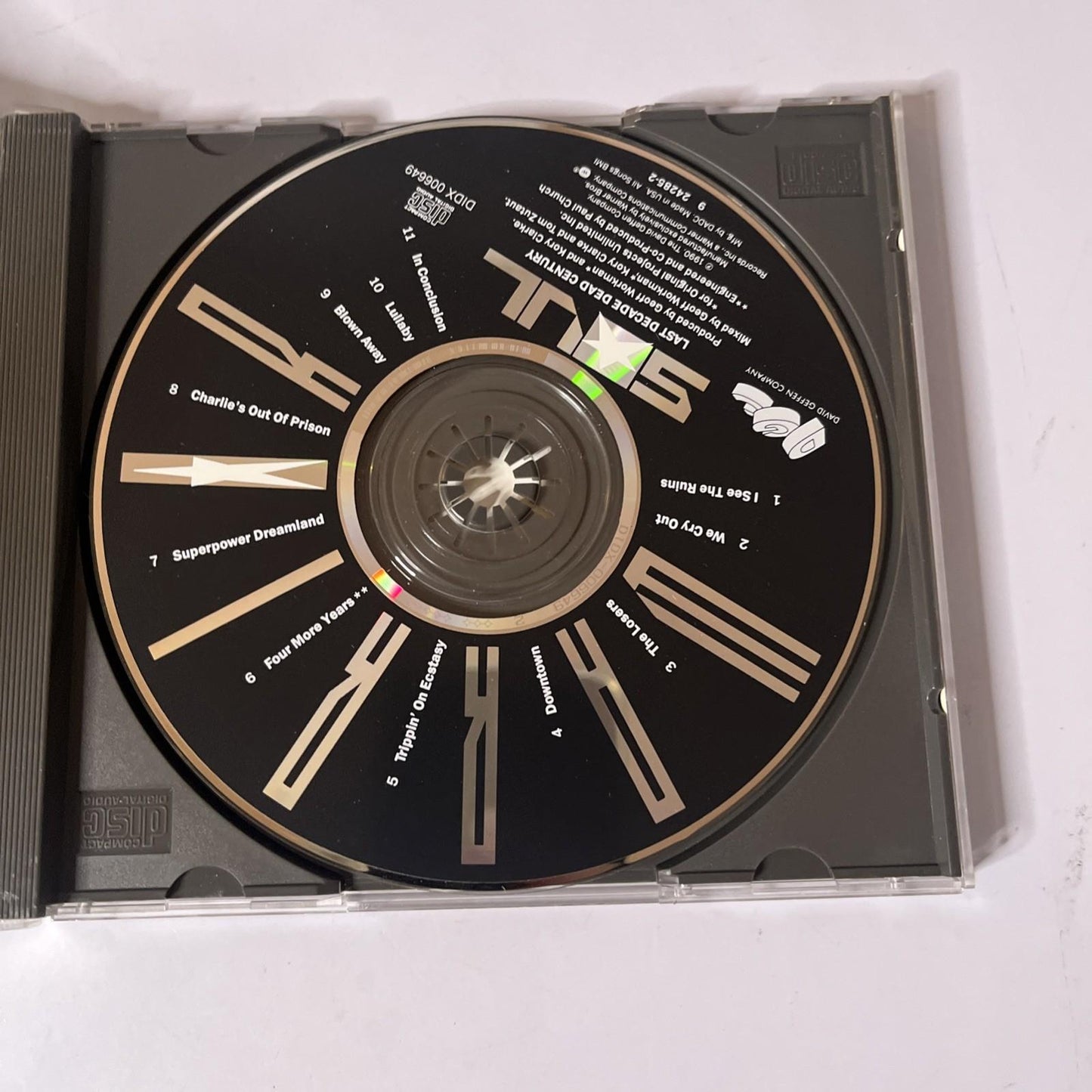 Warrior Soul – Last Decade Dead Century (CD, 1990) US 9 24285-2