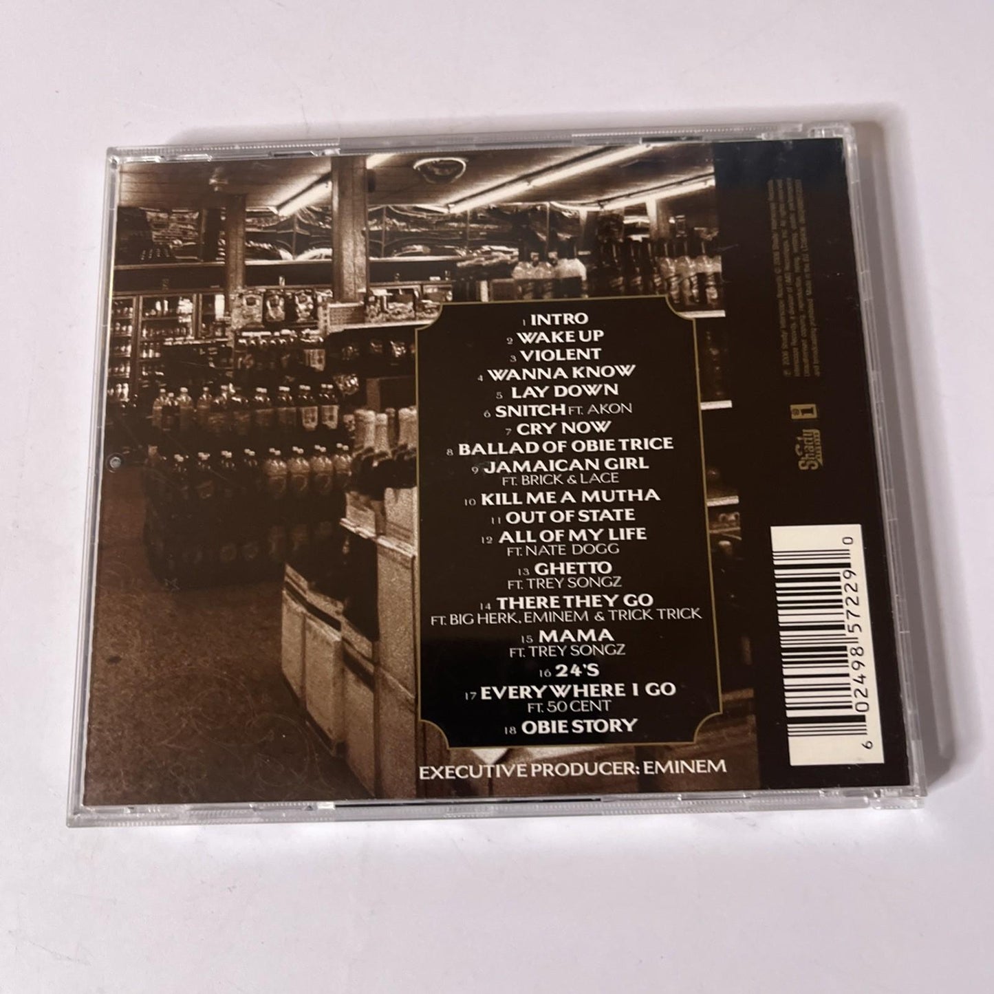 Obie Trice – Second Round's On Me (CD, 2006) Europe 0602498572290