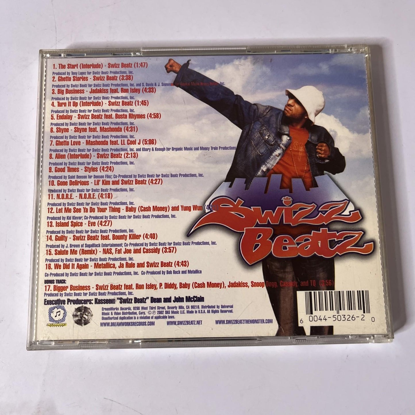 Swizz Beatz – G.H.E.T.T.O. Stories (CD, 2002) US 0044-50326-2