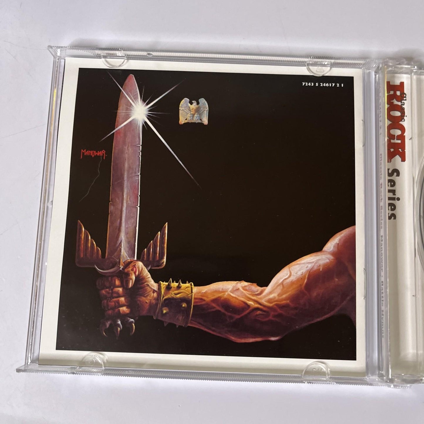 Manowar – Battle Hymns (CD, 2000) Europe 7243 5 24617 2 1