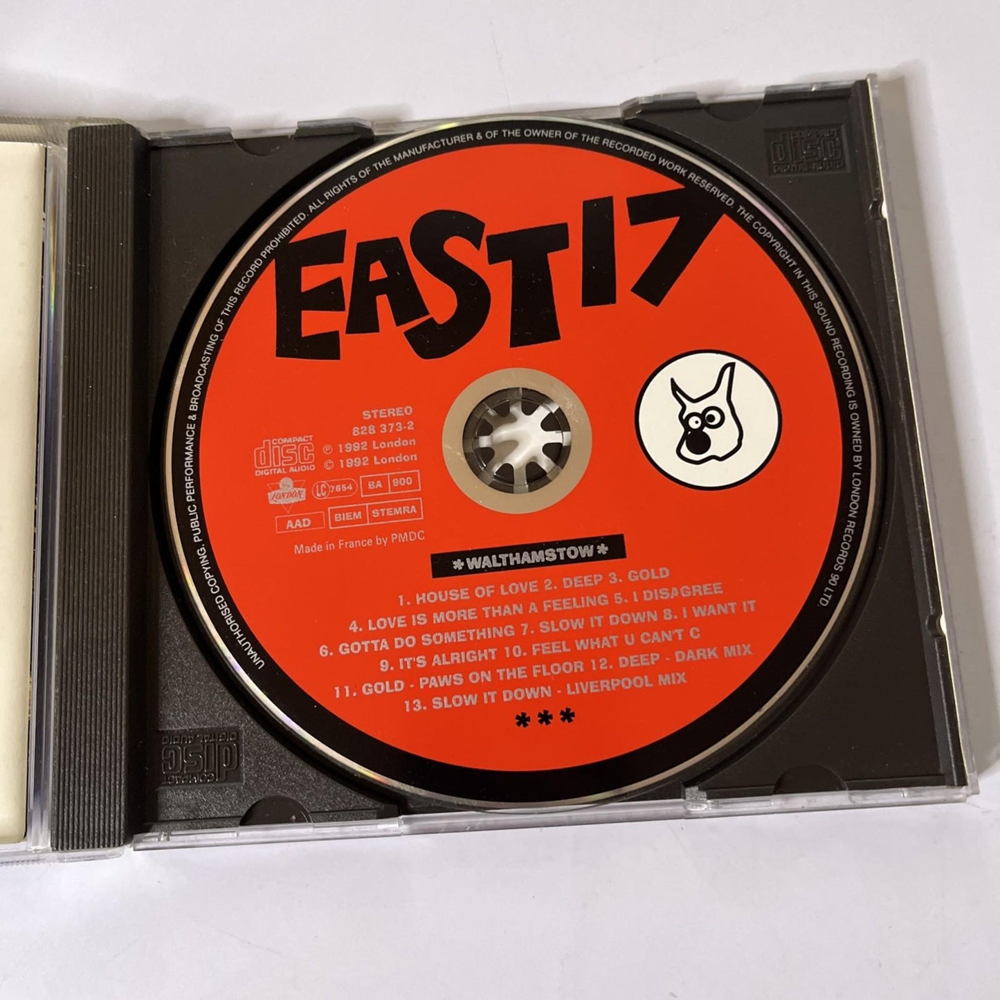 East 17 – Walthamstow (CD, 1992) Europe 828 373-2
