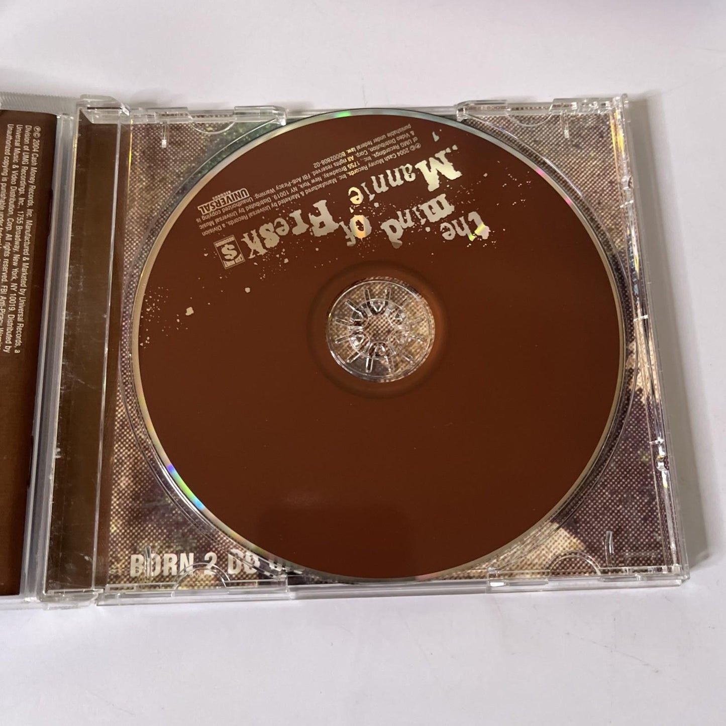 Mannie Fresh – The Mind Of Mannie Fresh (CD, 2004) US B0002808-02