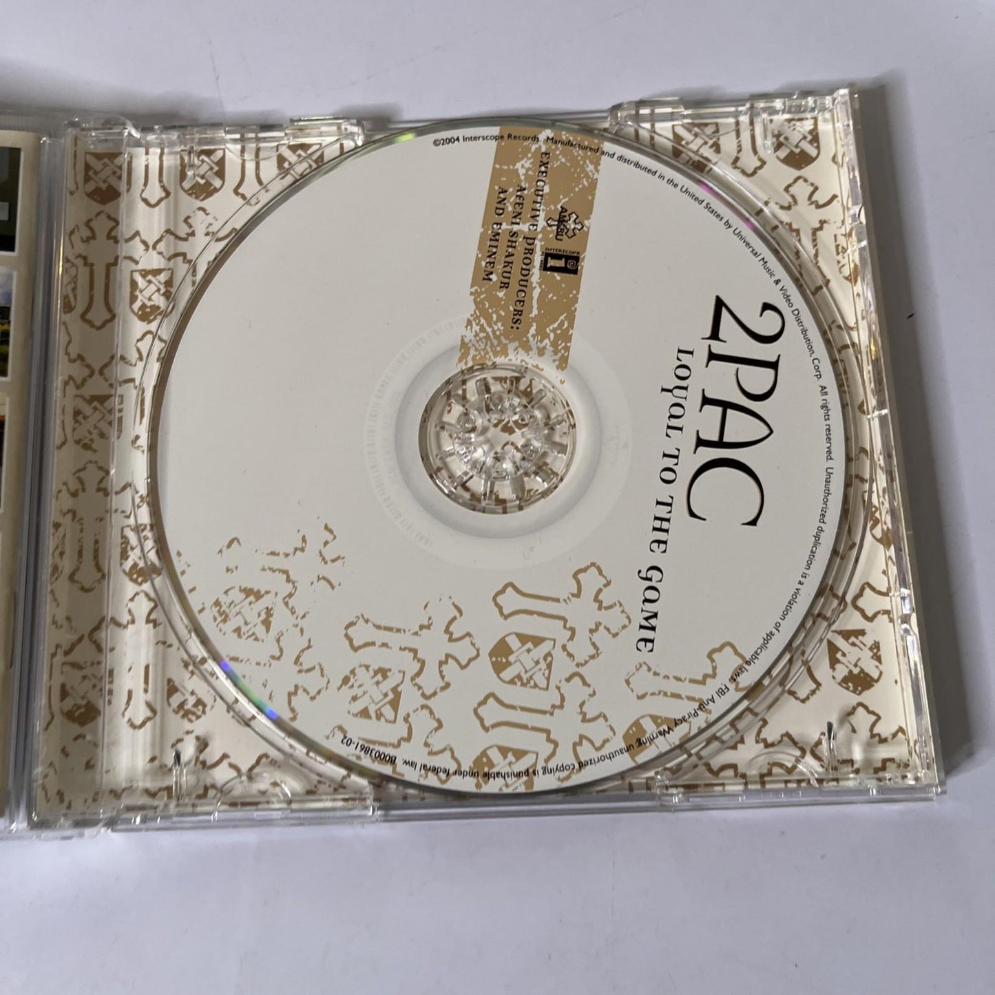 2Pac – Loyal To The Game (CD, 2004) USA & Canada B0003861-02