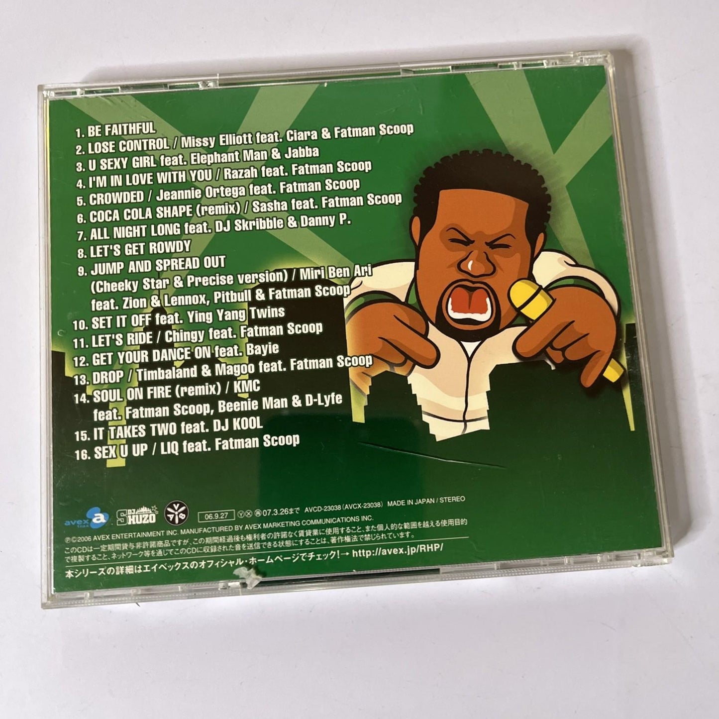 Fatman Scoop – In The Club (CD, 2006) Japan AVCD-23038