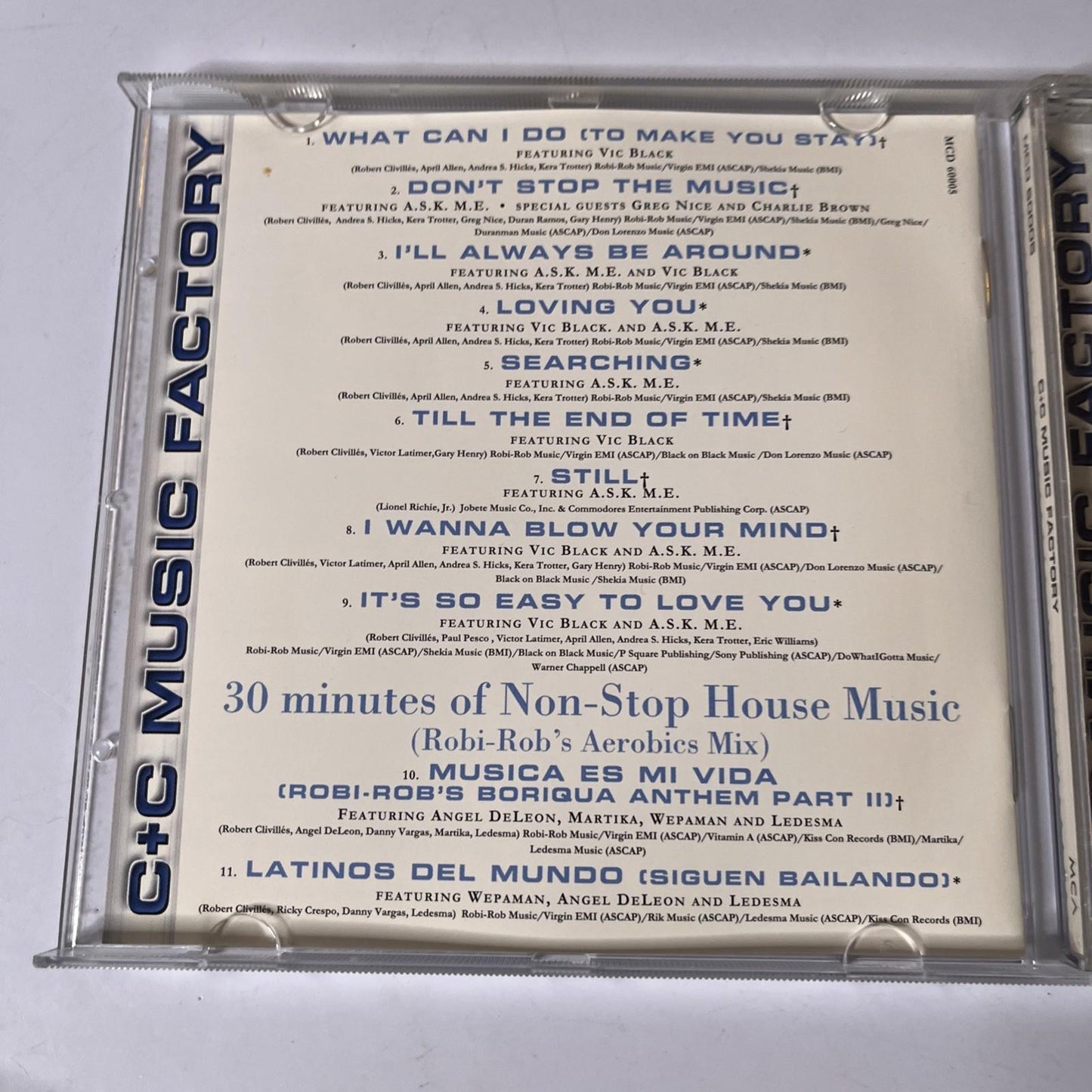 C + C Music Factory – C+C Music Factory (CD, 1995) Europe MCD 60005