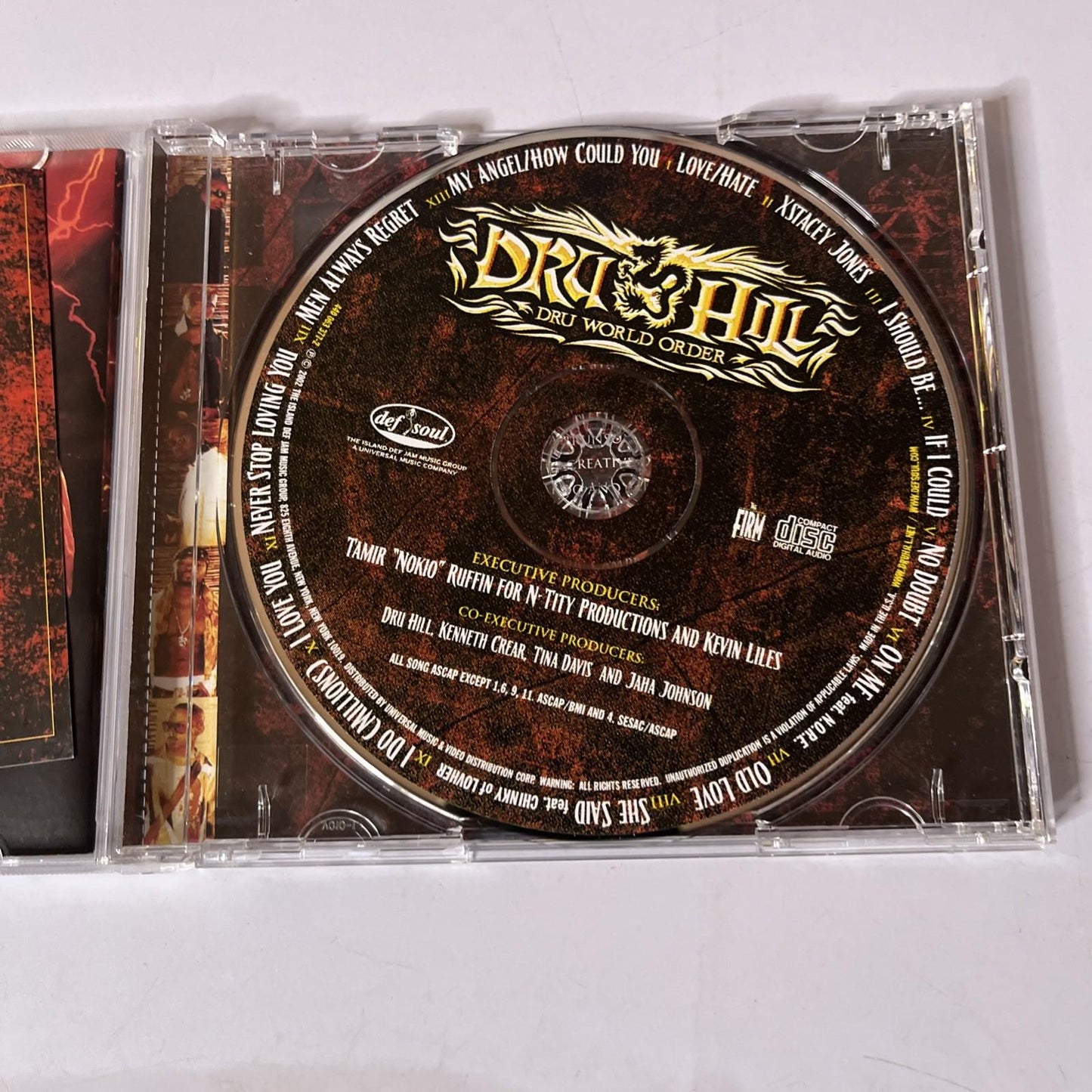 Dru Hill – Dru World Order (CD, 2002) US 440 063 377-2