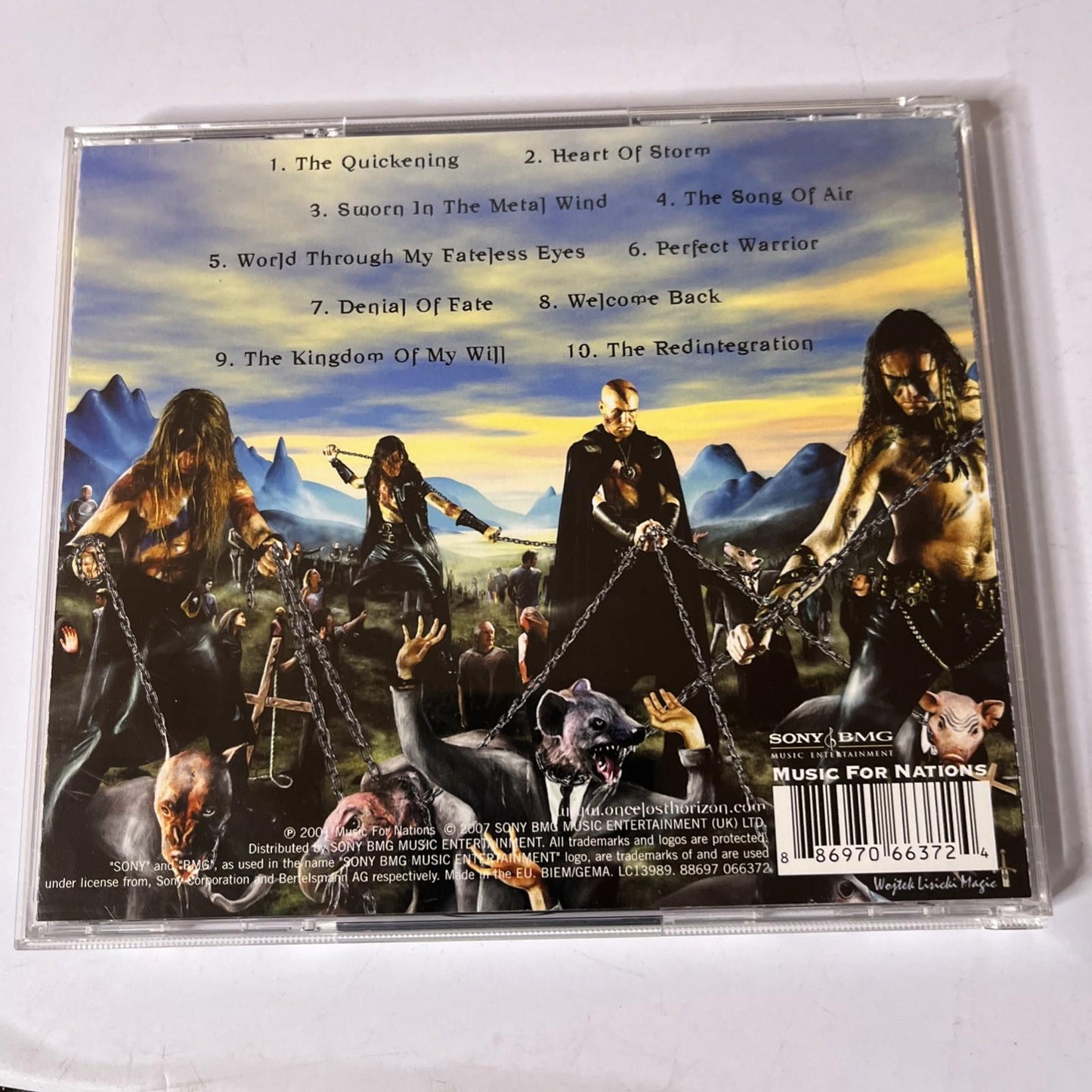 Lost Horizon – Awakening The World (CD, 2007) Europe 88697 066372