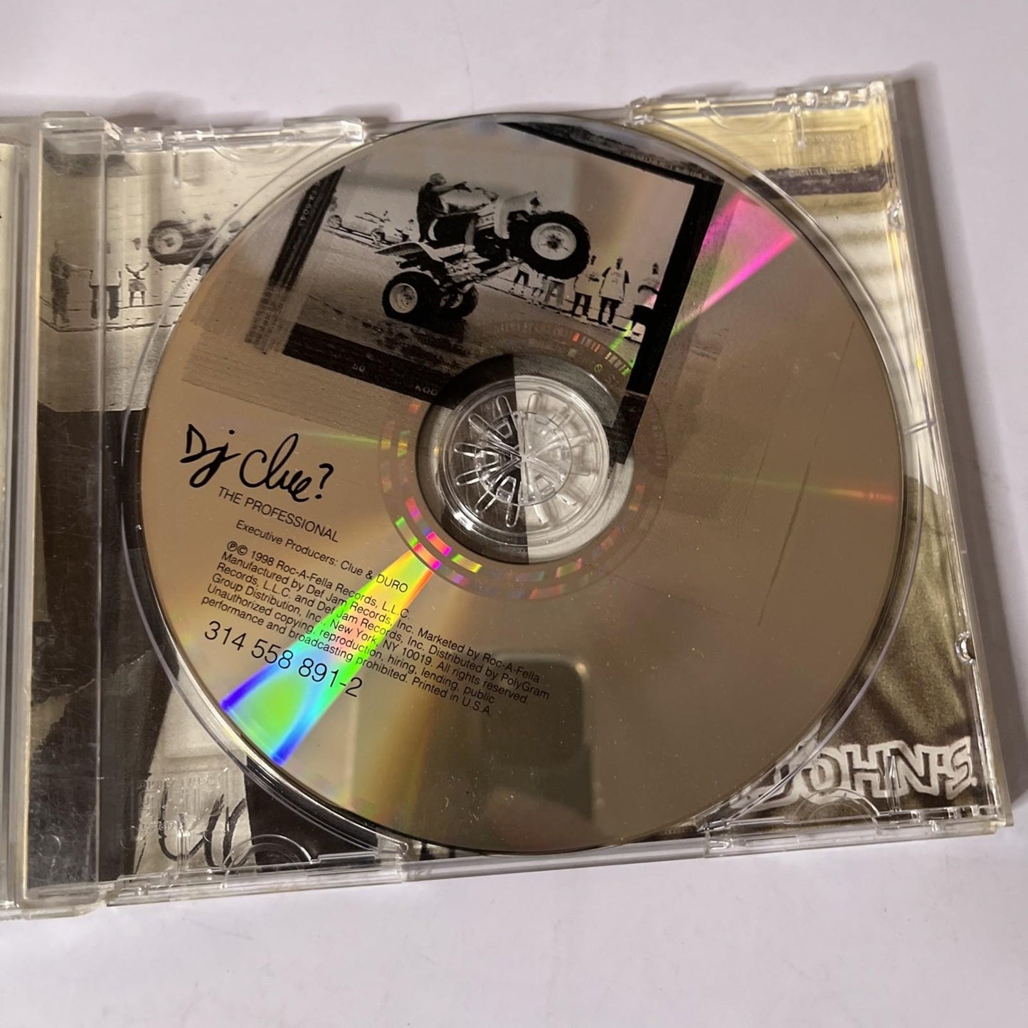 DJ Clue – The Professional (CD, 1998) US 314 558 891-2
