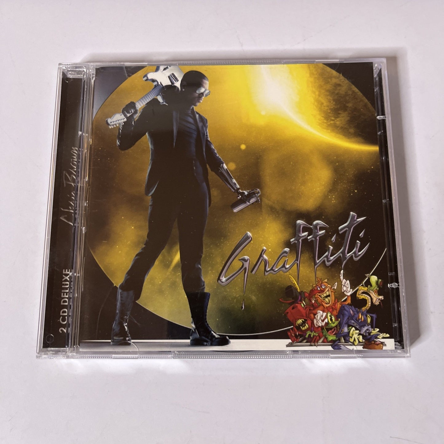 Chris Brown – Graffiti (CD, 2009) US 2-Discs 88697-61905-2