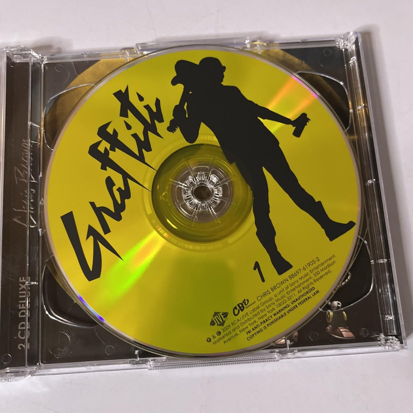 Chris Brown – Graffiti (CD, 2009) US 2-Discs 88697-61905-2