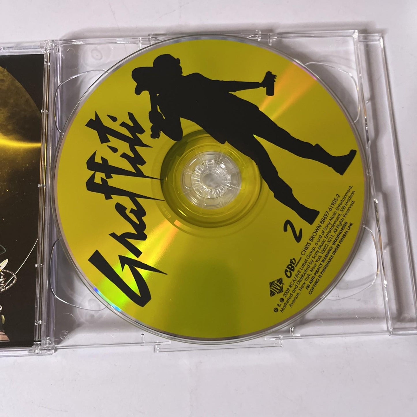 Chris Brown – Graffiti (CD, 2009) US 2-Discs 88697-61905-2