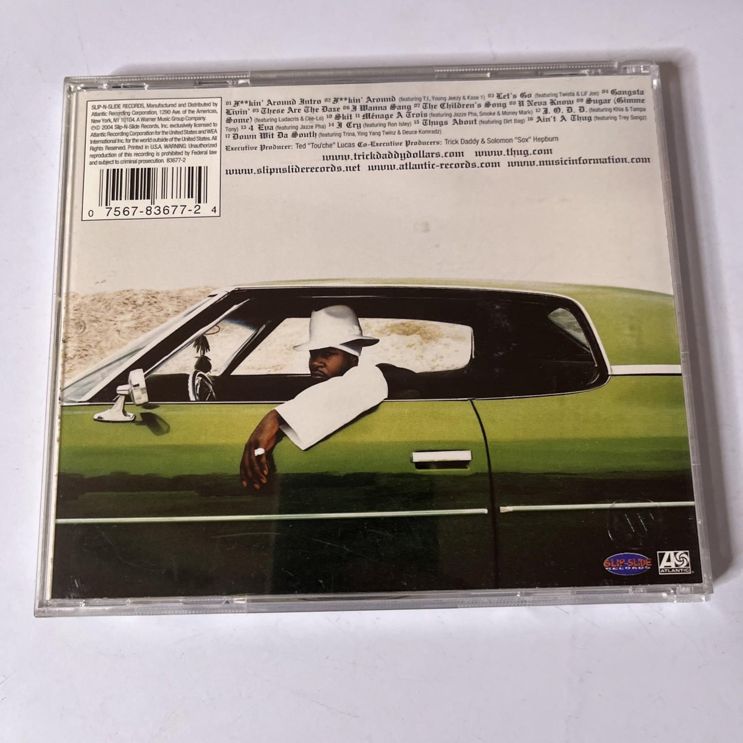 Trick Daddy – Thug Matrimony: Married To The Streets (CD, 2004) US 83677-2