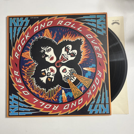 Kiss – Rock And Roll Over (Vinyl, 1976) Japan Gatefold VIP-6376
