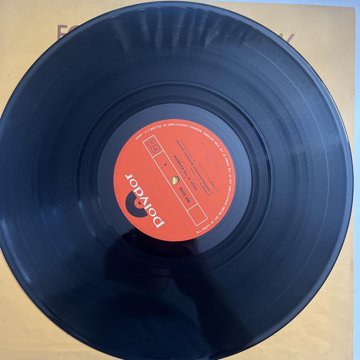 Focus – Focus At The Rainbow (Vinyl, 1974) Gatefold Japan MP 2348
