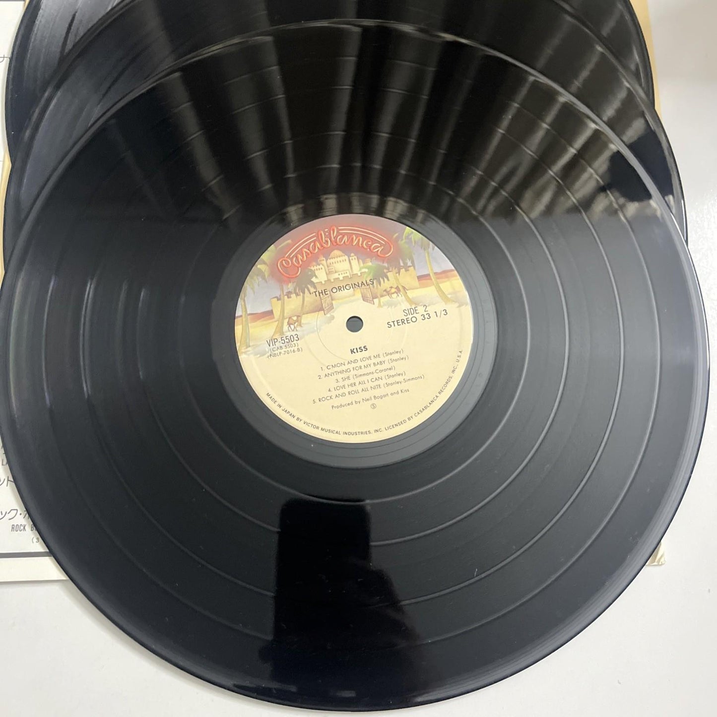 Kiss – The Originals (Vinyl, 1977) Japan 3xLP Gatefold VIP-5501-3