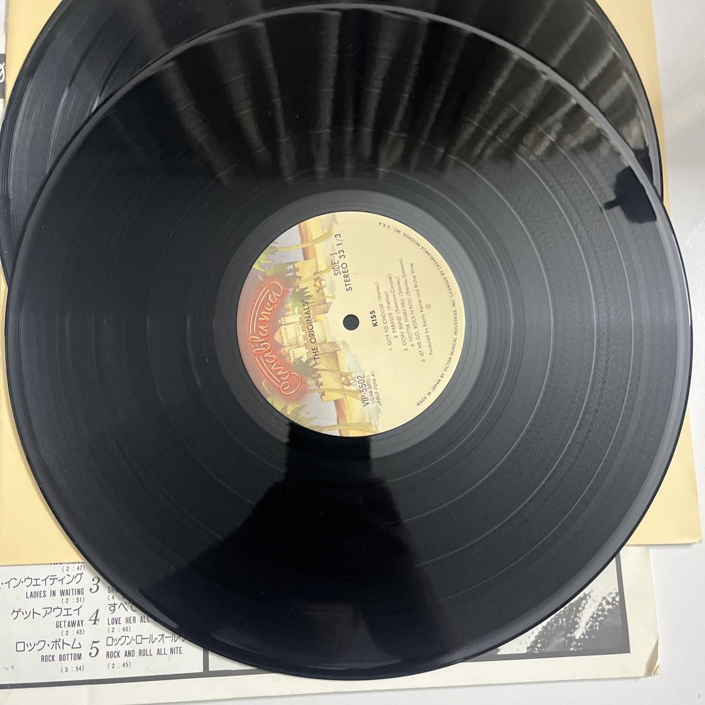 Kiss – The Originals (Vinyl, 1977) Japan 3xLP Gatefold VIP-5501-3