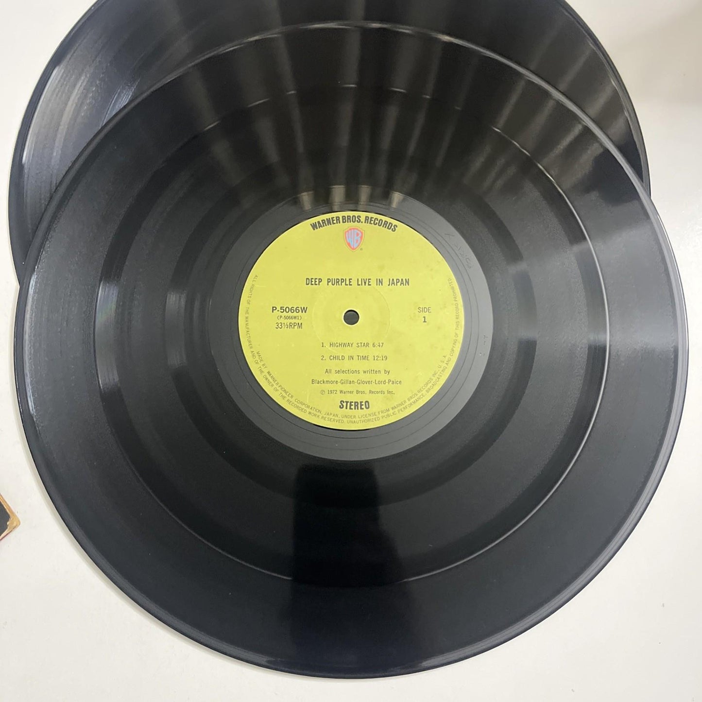 Deep Purple – Live In Japan  (Vinyl, 1972) Japan 2xLP Gatefold P-5066~7W