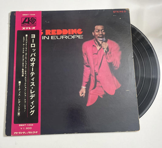 Otis Redding – Otis Redding Live In Europe (Vinyl, 1968) Japan Obi SMT-1034