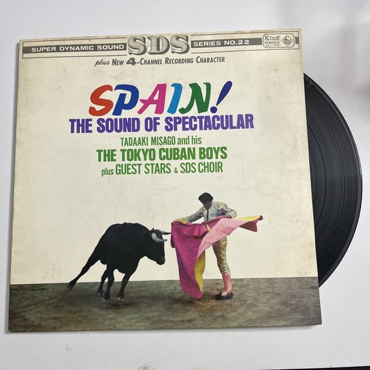 The Tokyo Cuban Boys – Spain! The Sound Of Spectacular  (Vinyl, 1966) SKJ 7022