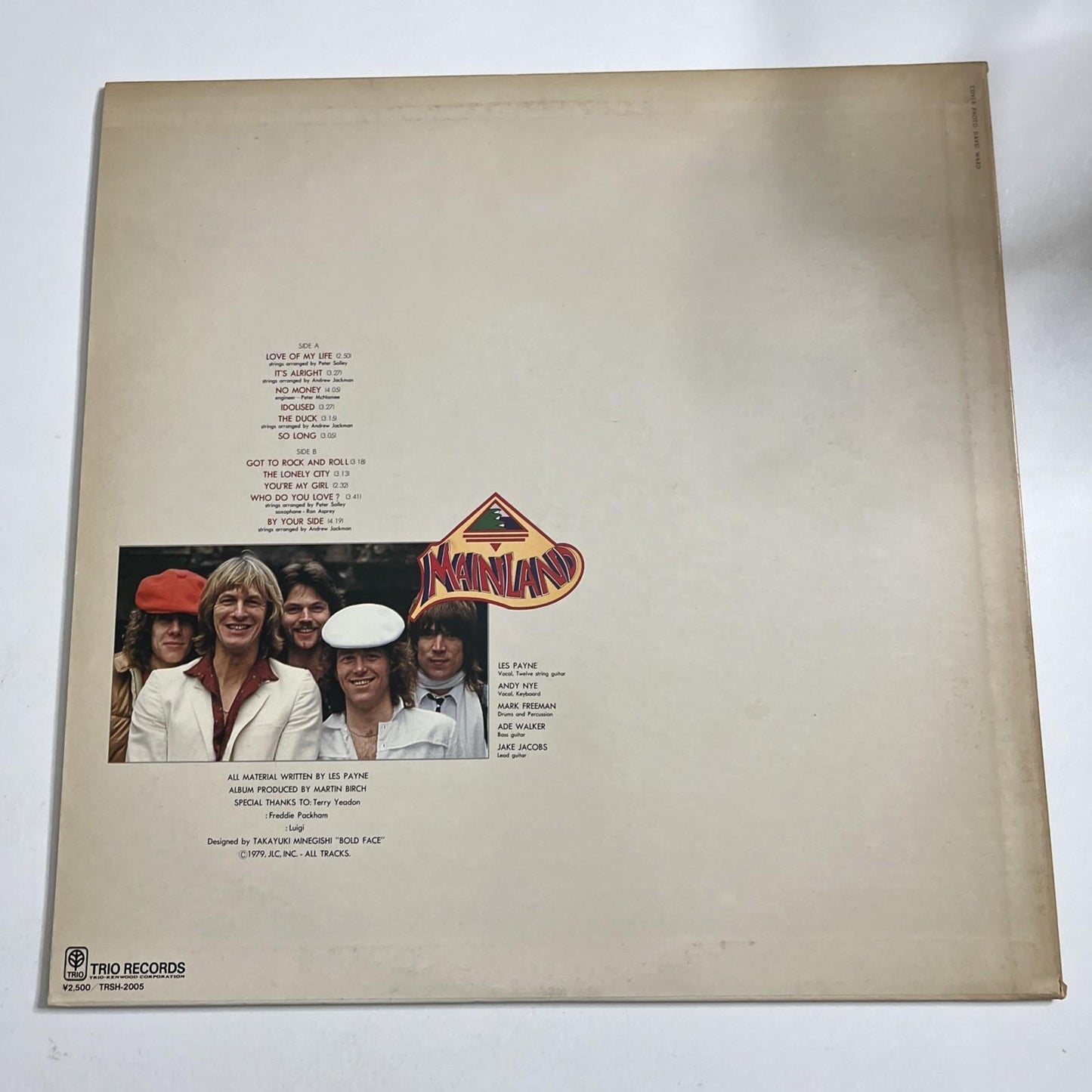 Mainland – Love Of My Life (Vinyl, 1979) Japan TRSH-2005