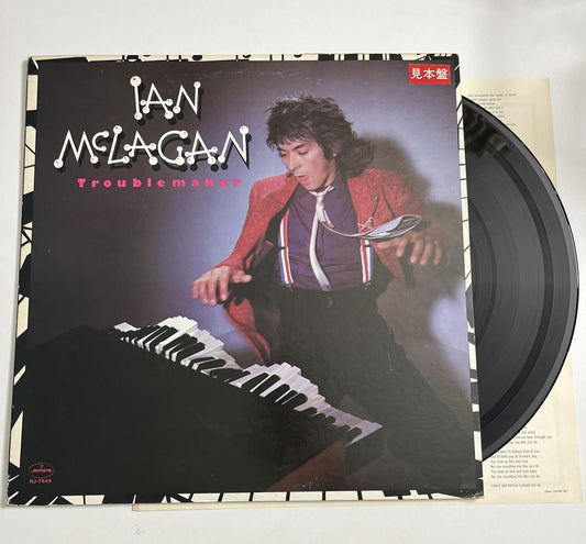 Ian McLagan – Troublemaker (Vinyl, 1980) Japan Promo RJ-7645