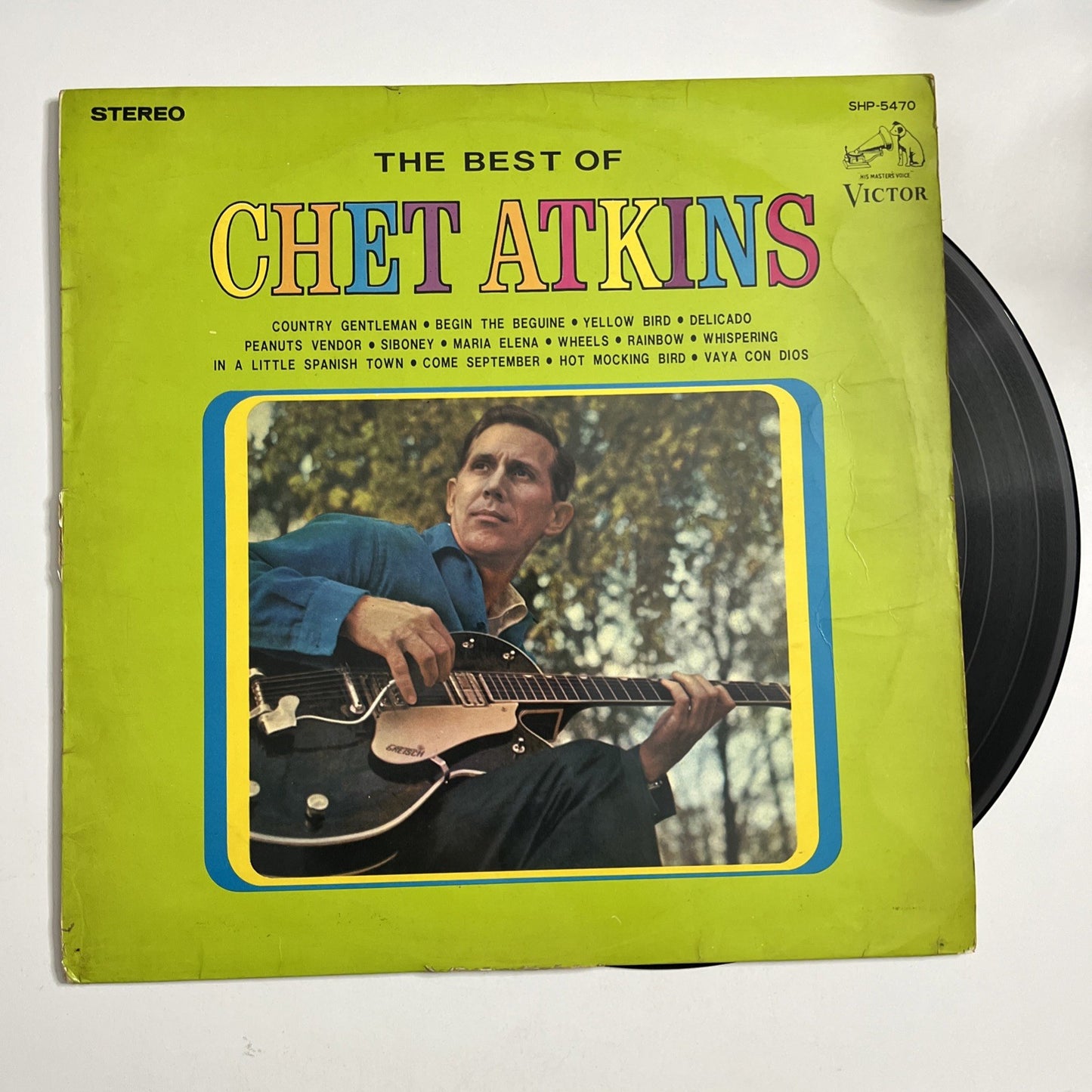Chet Atkins – The Best Of Chet Atkins (Vinyl, 1965)  Japan SHP-5470