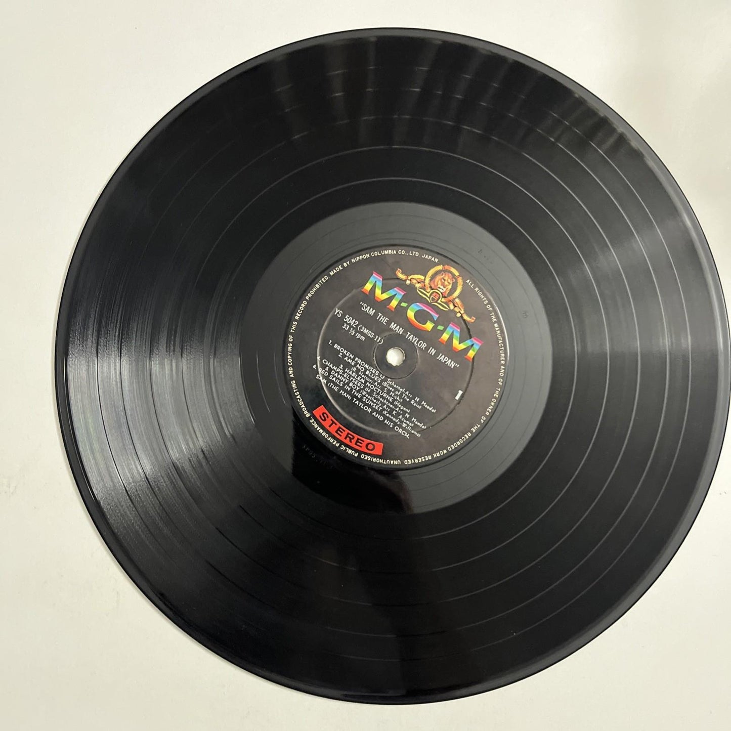 Sam Taylor And His Orchestra – Sam (The Man) Taylor In Japan  (Vinyl, 1961)