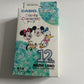 Genuine Casio Disney Characters 12mm Name Land Tape Cartridge XR-12DY3-N NEW