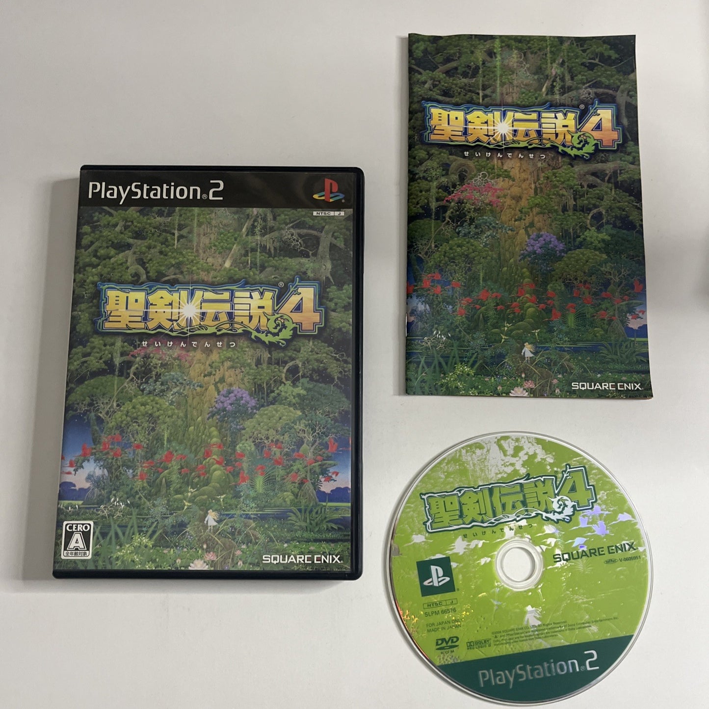 Seiken Densetsu 4 PS2 Sony PlayStation NTSC-J JAPAN Game Complete