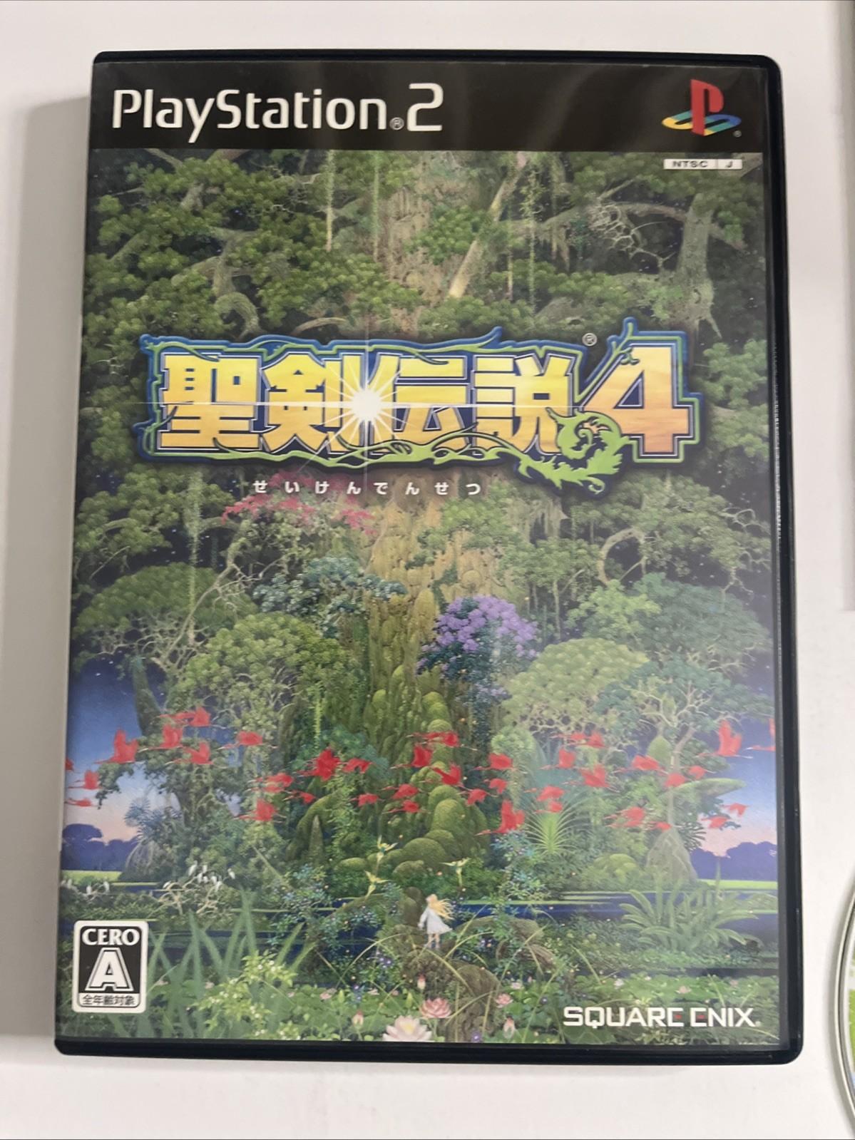 Seiken Densetsu 4 PS2 Sony PlayStation NTSC-J JAPAN Game Complete