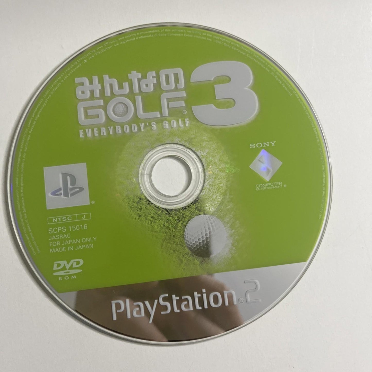 Minna no Golf Everybody's Golf 3 PS2 Sony PlayStation NTSC-J JAPAN Game Complete