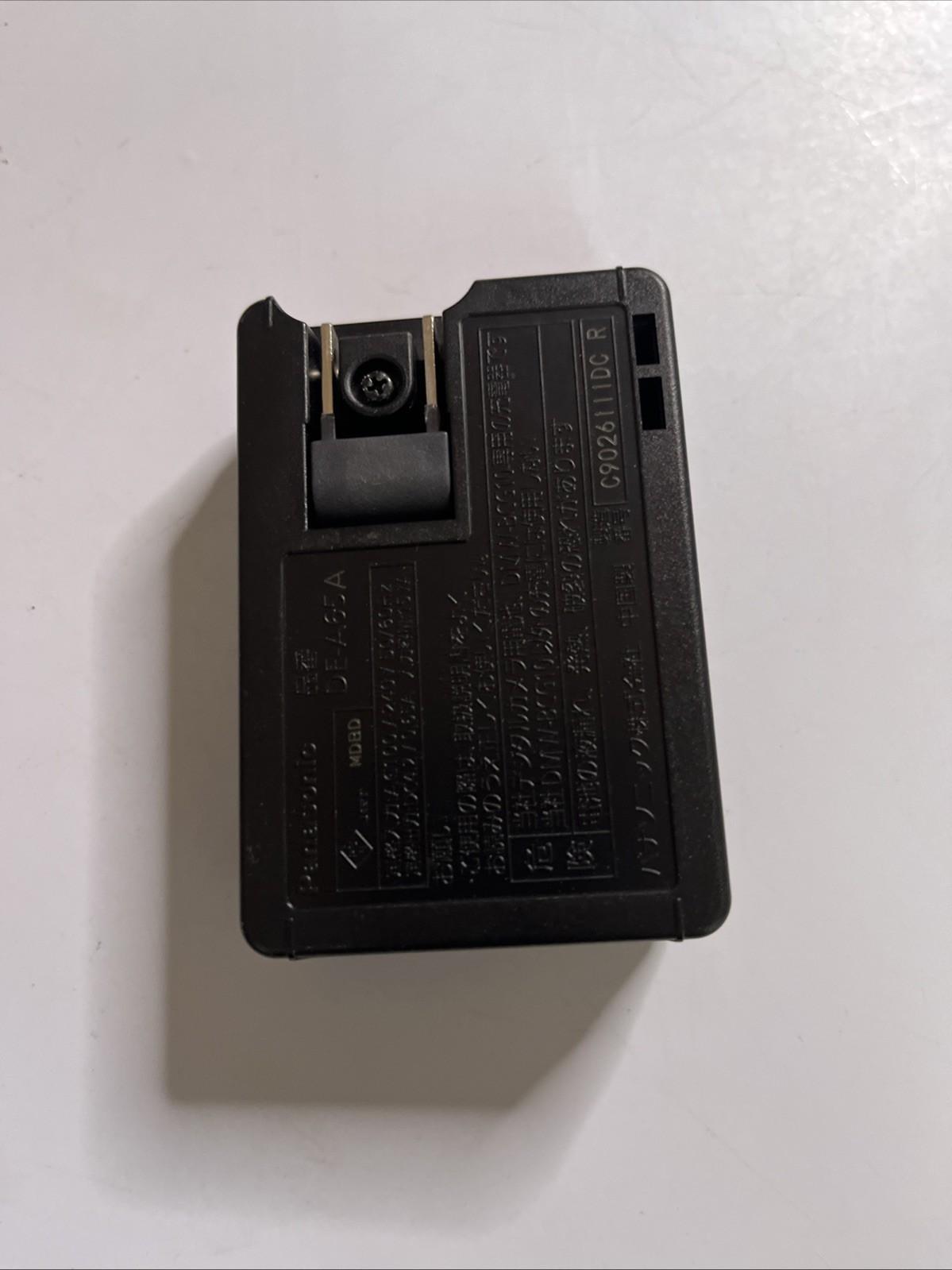 Genuine Panasonic Lumix DE-A65 Battery Charger DMW-BCG10 DMW-BCG10E DMW-BCG10PP