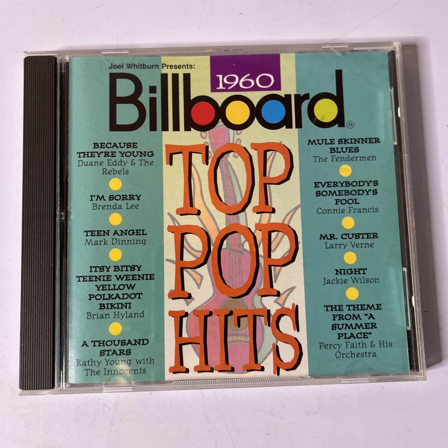 Various – Billboard Top Pop Hits, 1960 (CD, 1994) US R2 71581