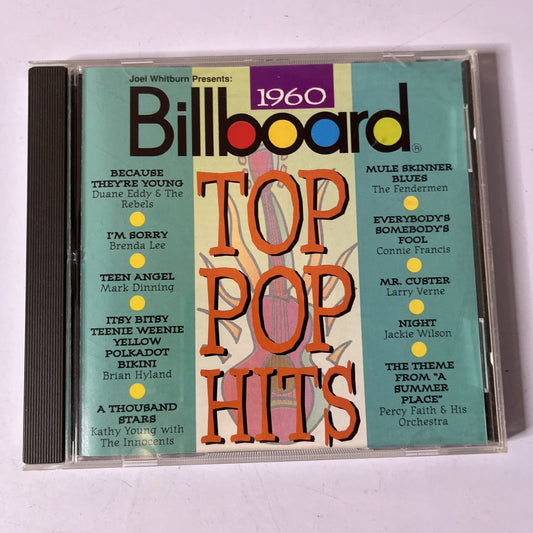 Various – Billboard Top Pop Hits, 1960 (CD, 1994) US R2 71581