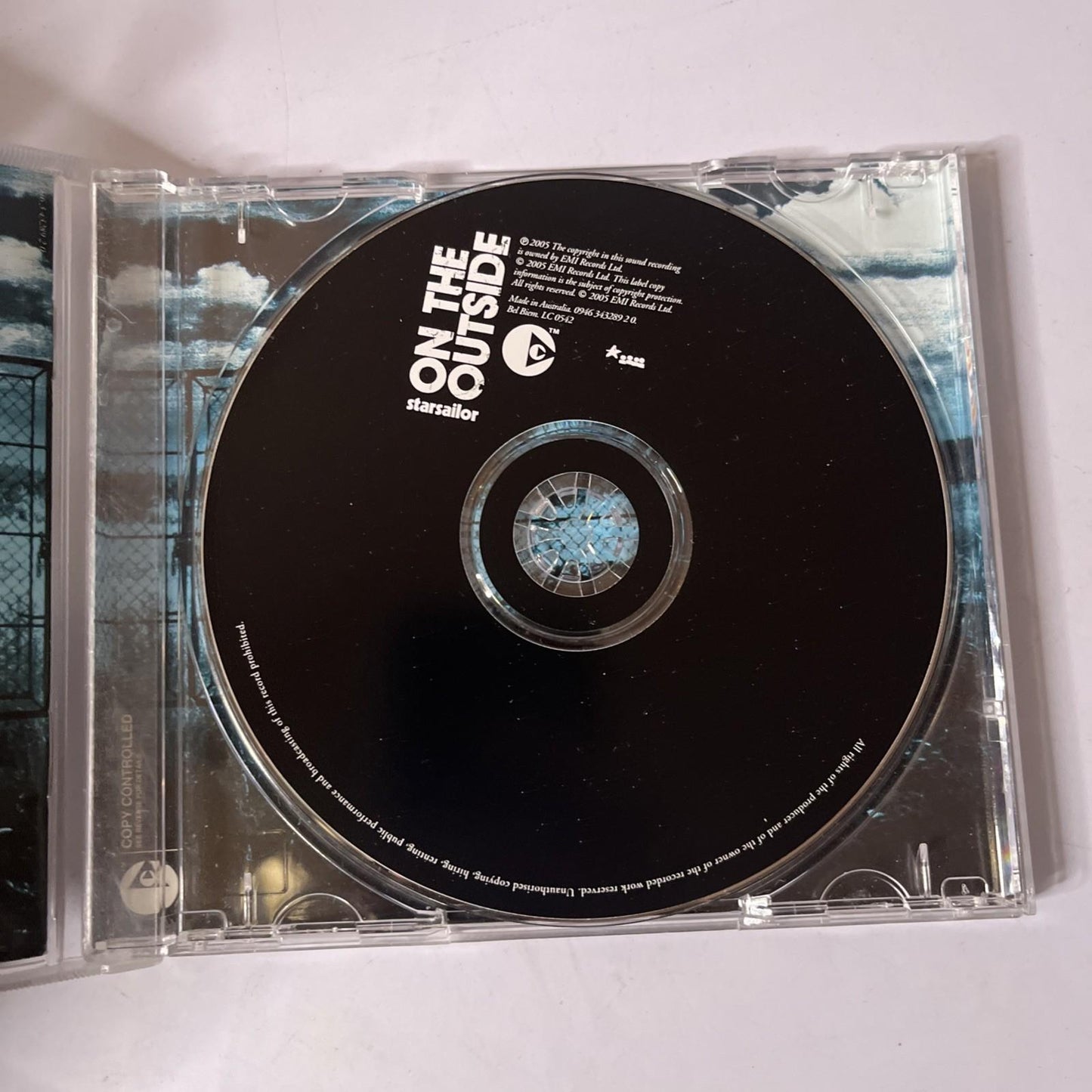 Starsailor – On The Outside (CD, 2005) Australia 0946 3 43289 2 0